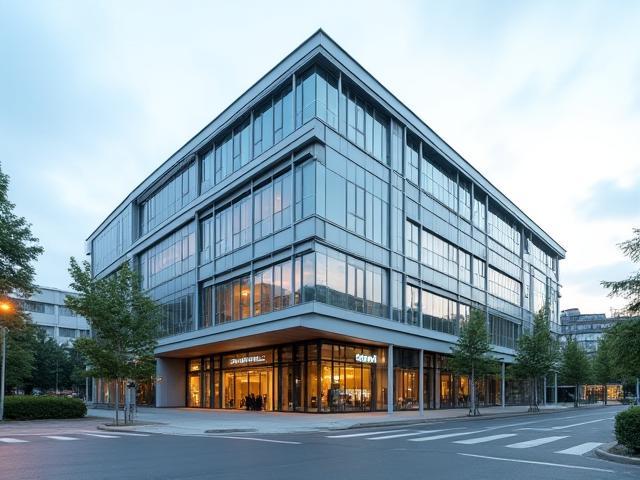 Modernes Bürogebäude in München, Standort Vignette Solutions GmbH